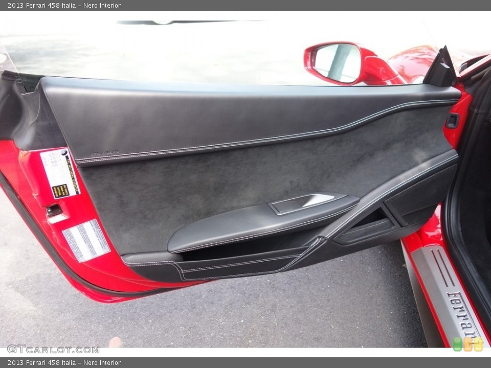 Nero Interior Door Panel for the 2013 Ferrari 458 Italia #126598179
