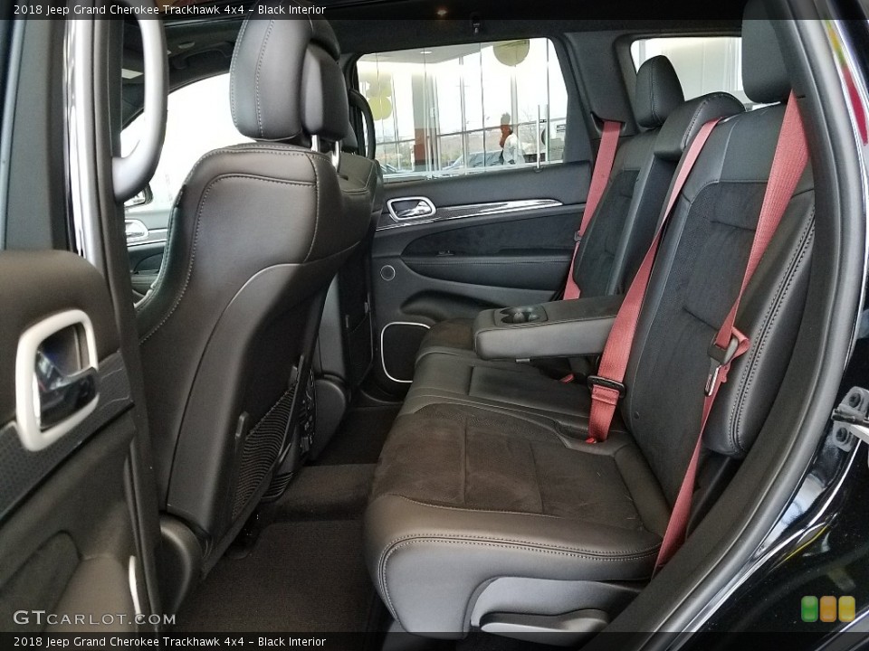 Black Interior Rear Seat for the 2018 Jeep Grand Cherokee Trackhawk 4x4 #126600839