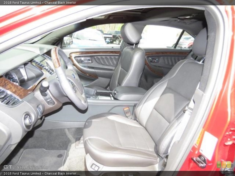 Charcoal Black Interior Front Seat for the 2018 Ford Taurus Limited #126603331