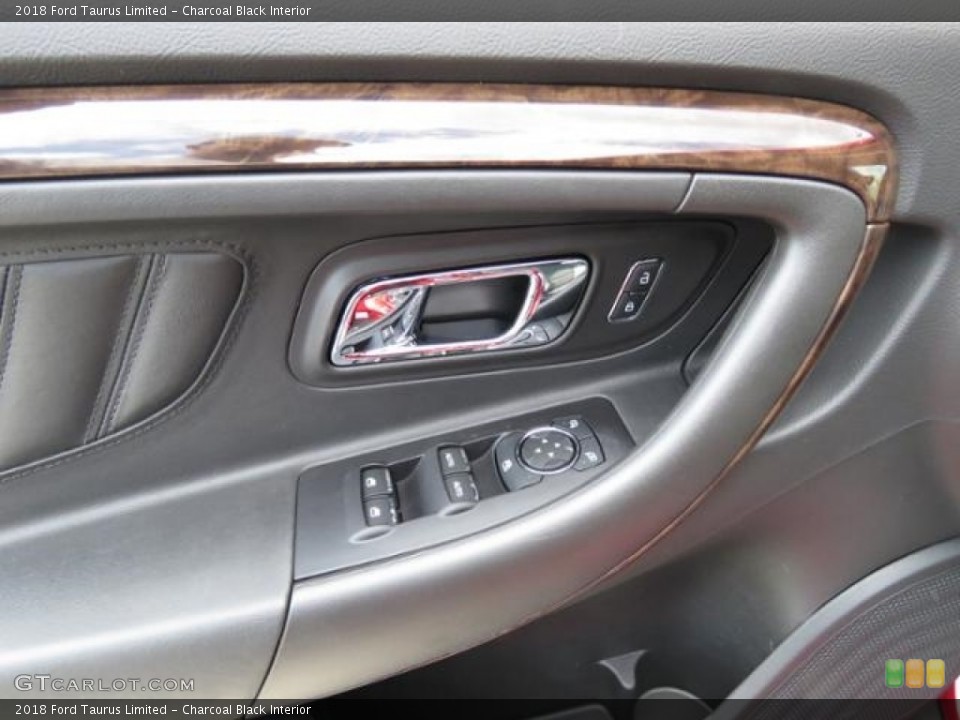 Charcoal Black Interior Controls for the 2018 Ford Taurus Limited #126603350