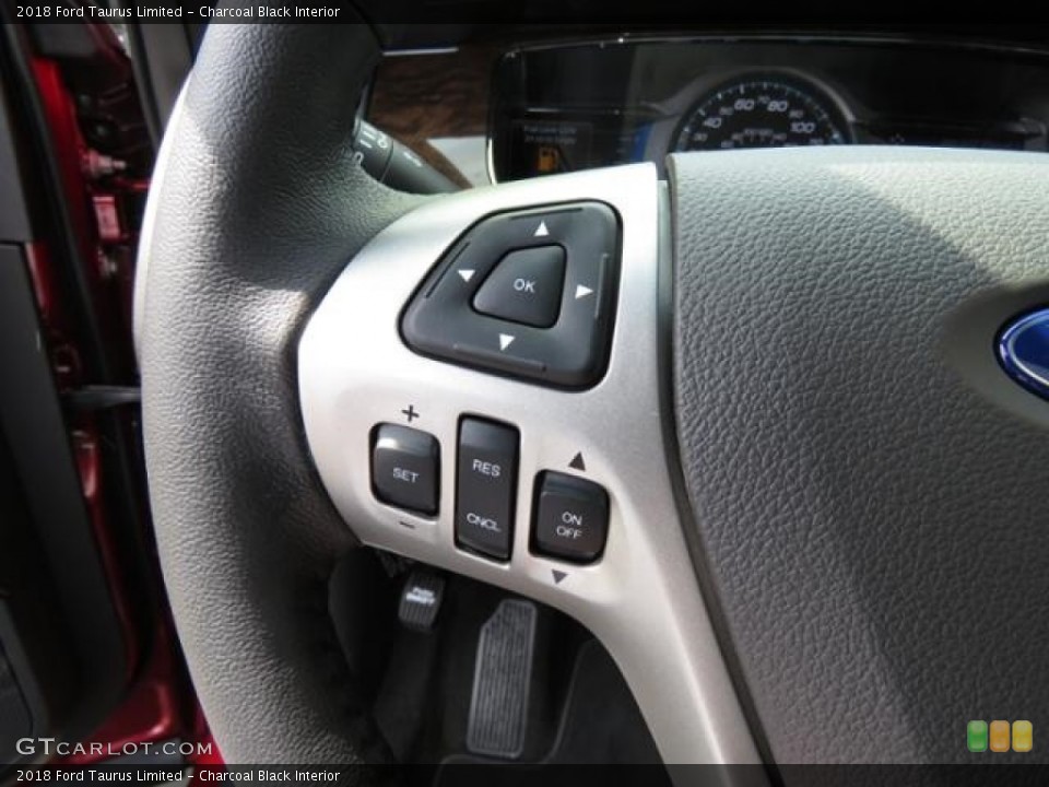 Charcoal Black Interior Controls for the 2018 Ford Taurus Limited #126603428