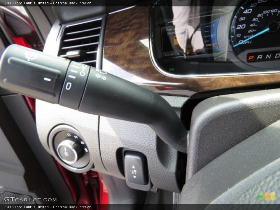 Charcoal Black Interior Controls for the 2018 Ford Taurus Limited #126603464