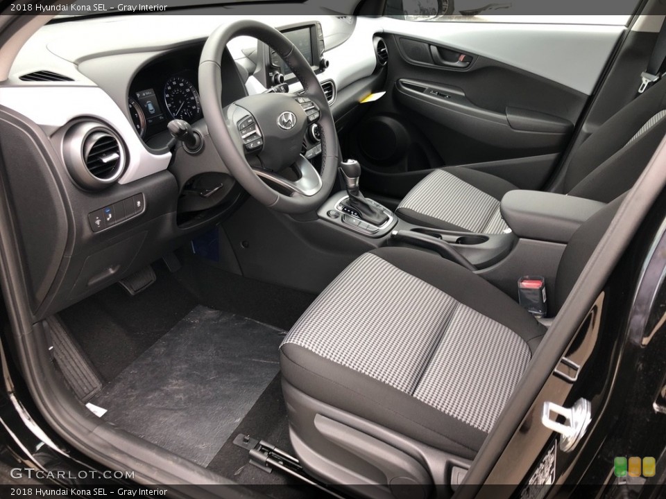 Gray Interior Front Seat for the 2018 Hyundai Kona SEL #126606353