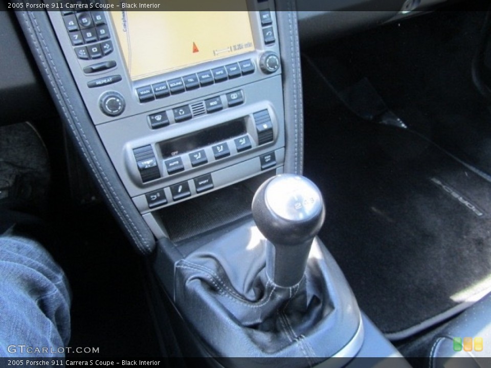 Black Interior Transmission for the 2005 Porsche 911 Carrera S Coupe #126618345