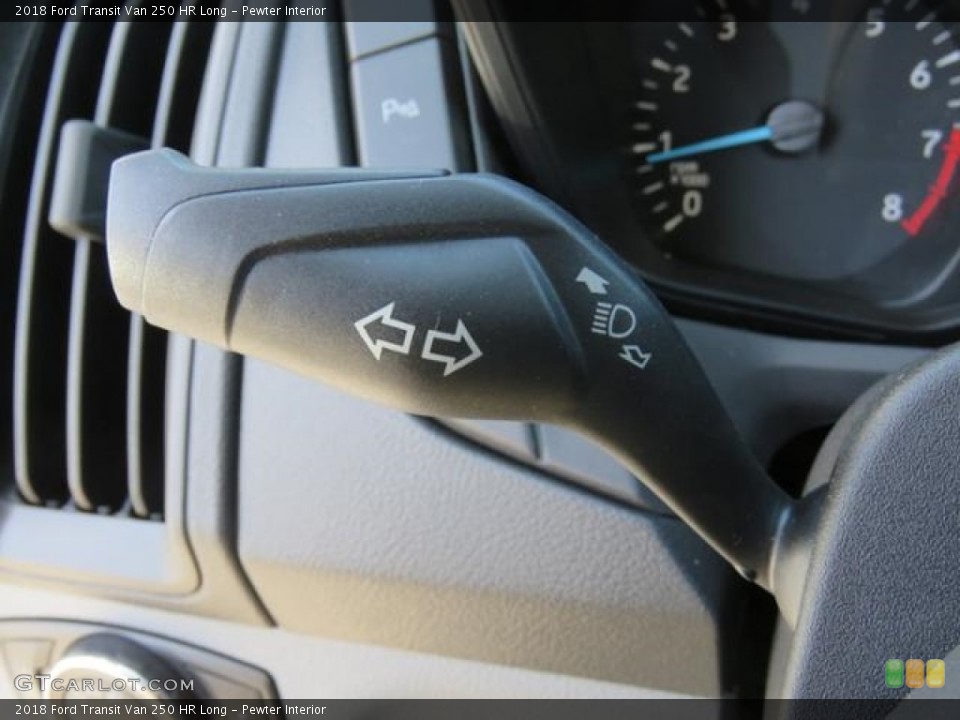 Pewter Interior Controls for the 2018 Ford Transit Van 250 HR Long #126618576