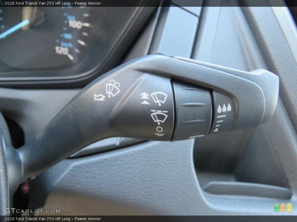 Pewter Interior Controls for the 2018 Ford Transit Van 250 HR Long #126618591