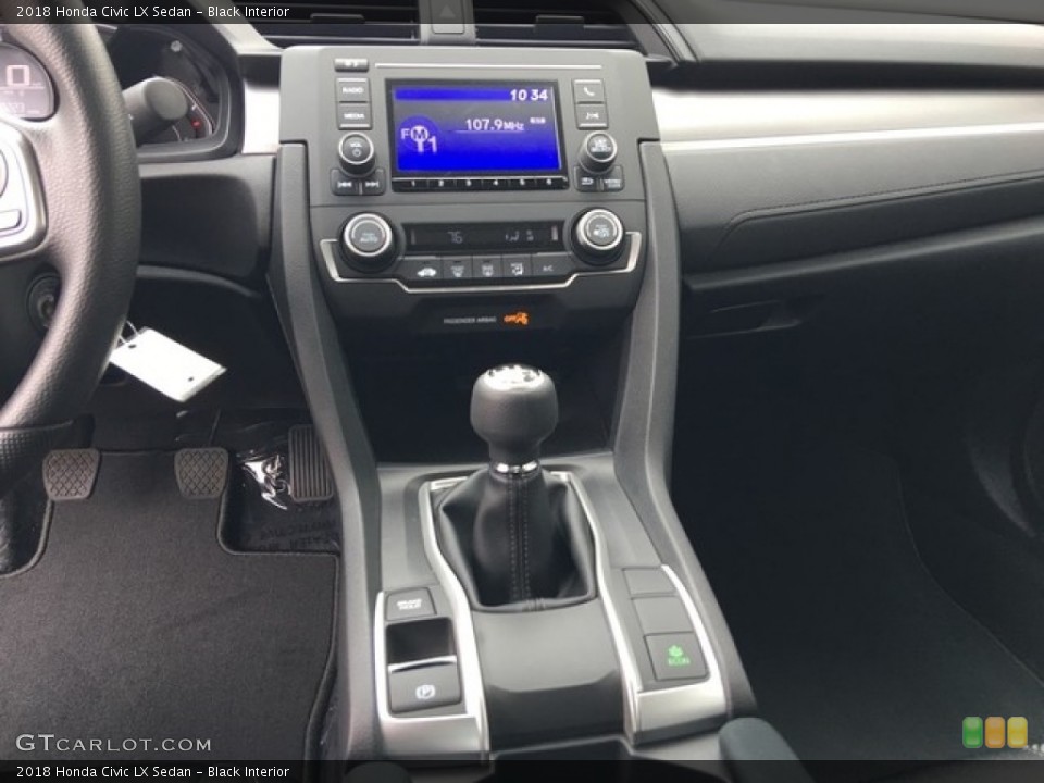 Black Interior Transmission for the 2018 Honda Civic LX Sedan #126624186