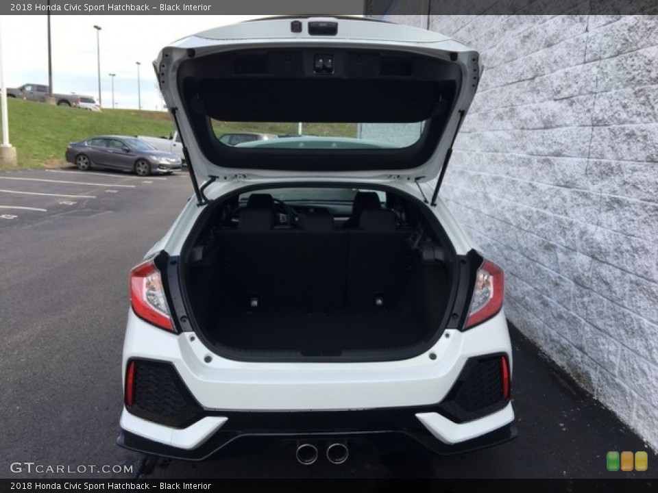 Black Interior Trunk for the 2018 Honda Civic Sport Hatchback #126624804