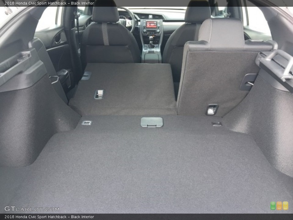 Black Interior Trunk for the 2018 Honda Civic Sport Hatchback #126624847