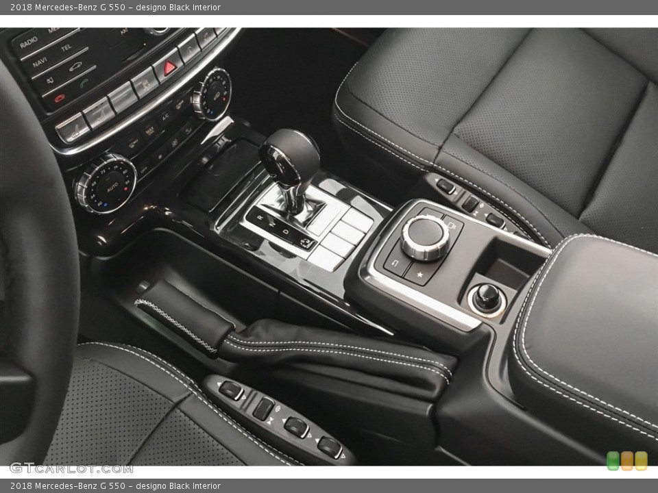 designo Black Interior Transmission for the 2018 Mercedes-Benz G 550 #126625488