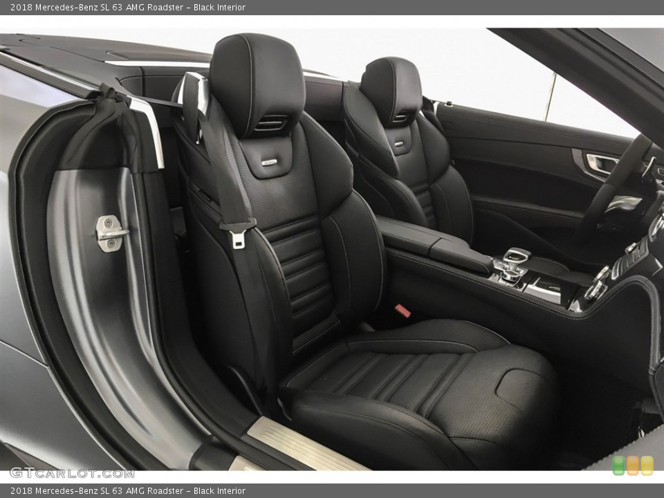 Black Interior Front Seat for the 2018 Mercedes-Benz SL 63 AMG Roadster #126626496
