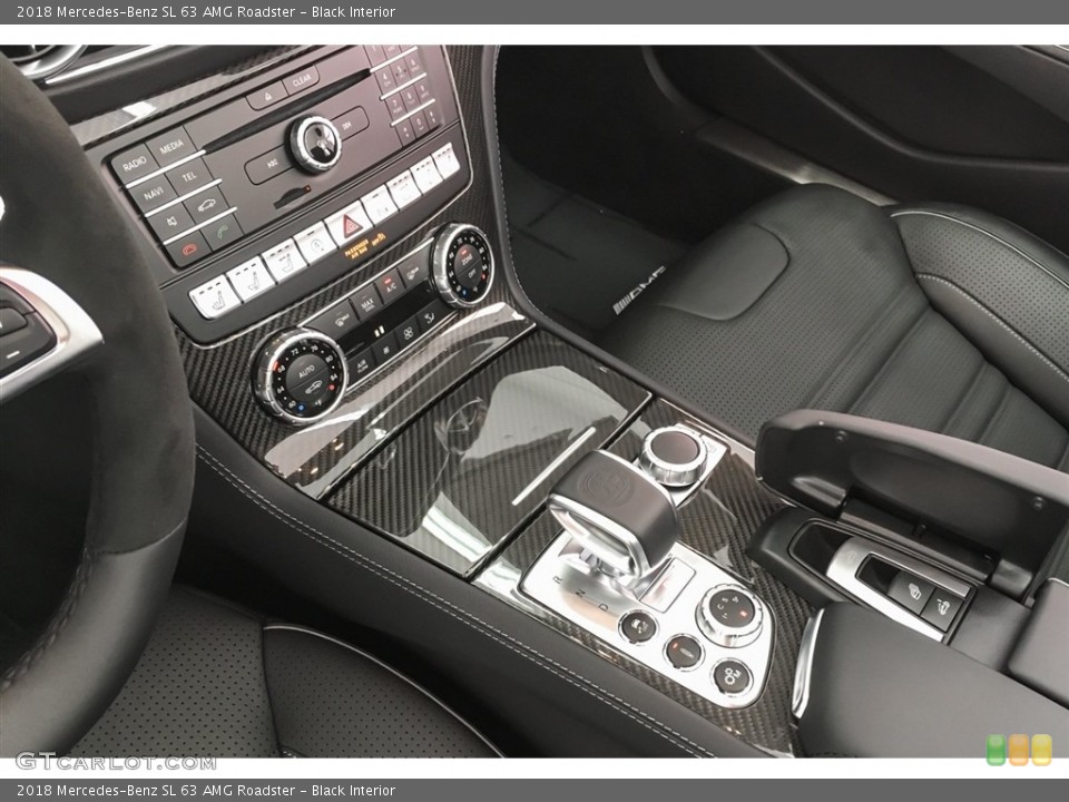 Black Interior Controls for the 2018 Mercedes-Benz SL 63 AMG Roadster #126626838