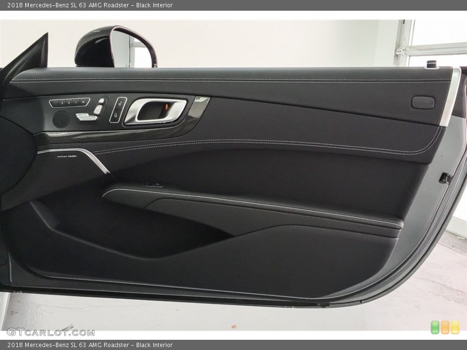 Black Interior Door Panel for the 2018 Mercedes-Benz SL 63 AMG Roadster #126627030