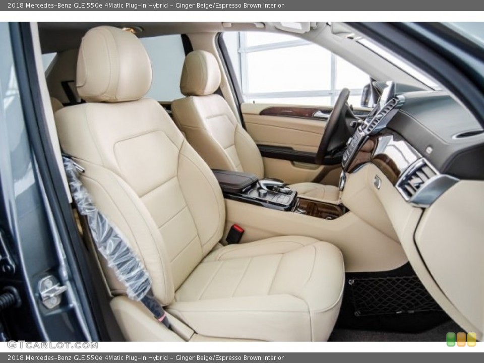 Ginger Beige/Espresso Brown Interior Photo for the 2018 Mercedes-Benz GLE 550e 4Matic Plug-In Hybrid #126627132