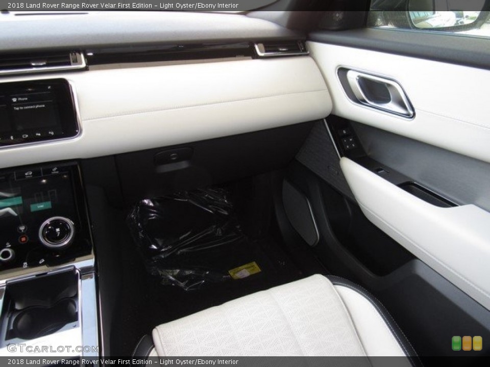 Light Oyster/Ebony Interior Dashboard for the 2018 Land Rover Range Rover Velar First Edition #126647127