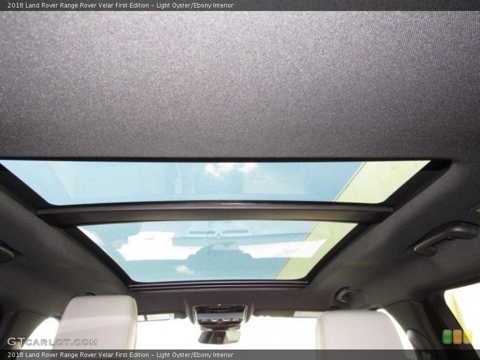 Light Oyster/Ebony Interior Sunroof for the 2018 Land Rover Range Rover Velar First Edition #126647172