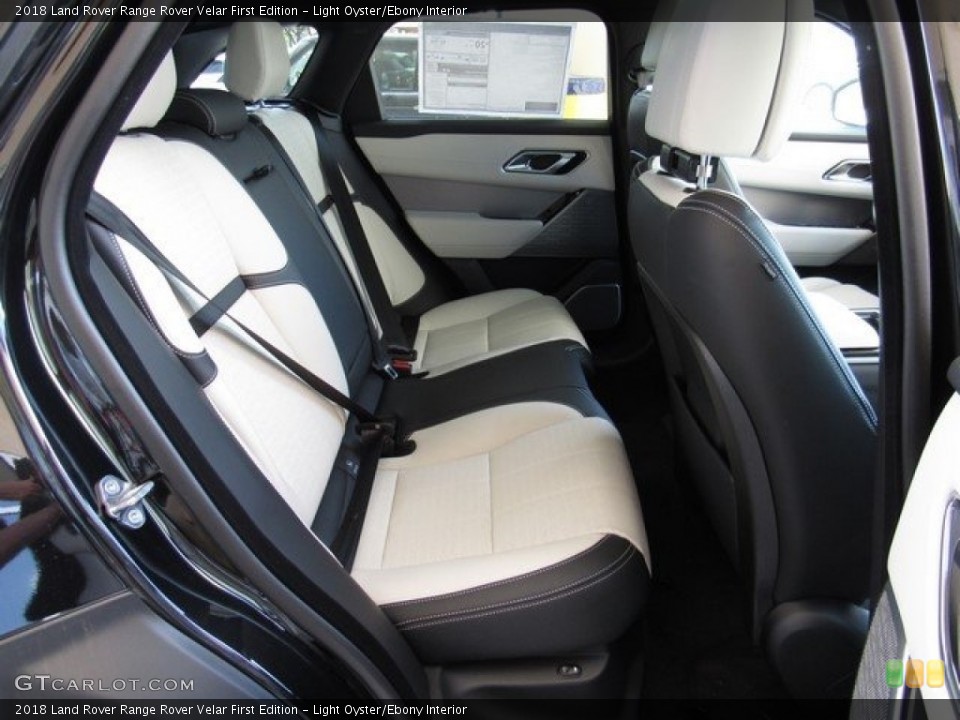 Light Oyster/Ebony Interior Rear Seat for the 2018 Land Rover Range Rover Velar First Edition #126647187