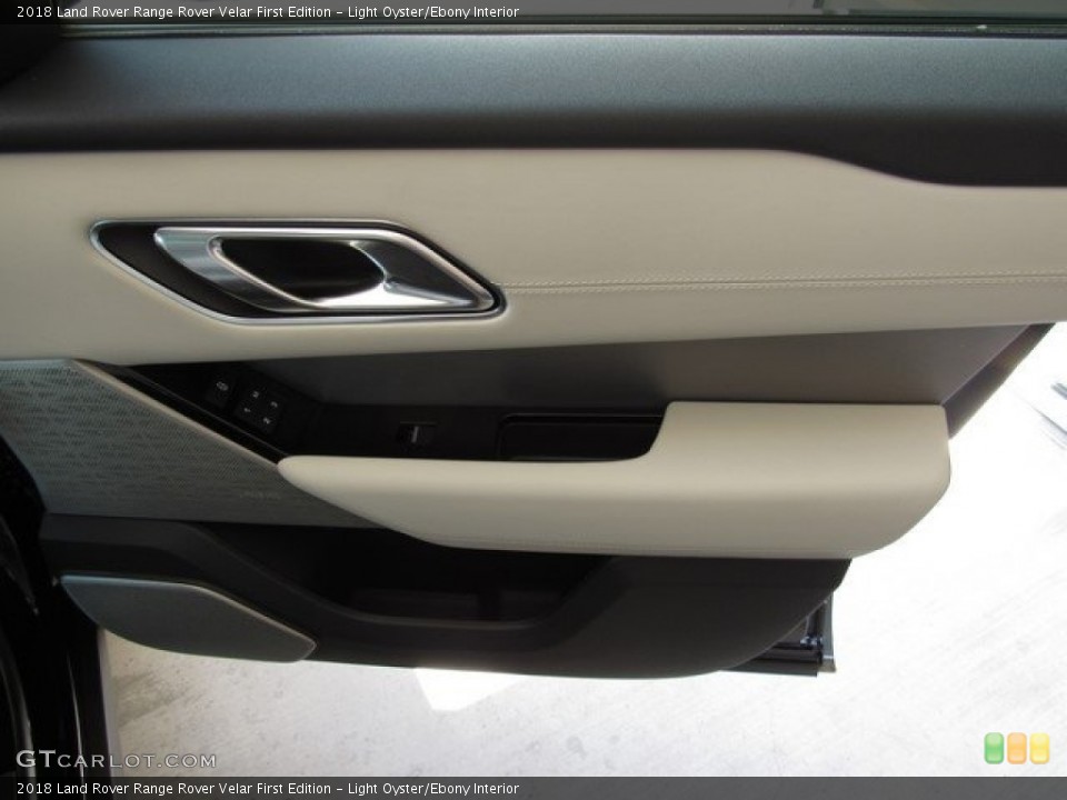 Light Oyster/Ebony Interior Door Panel for the 2018 Land Rover Range Rover Velar First Edition #126647220