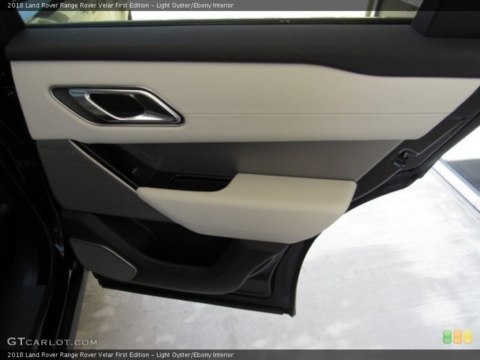 Light Oyster/Ebony Interior Door Panel for the 2018 Land Rover Range Rover Velar First Edition #126647232