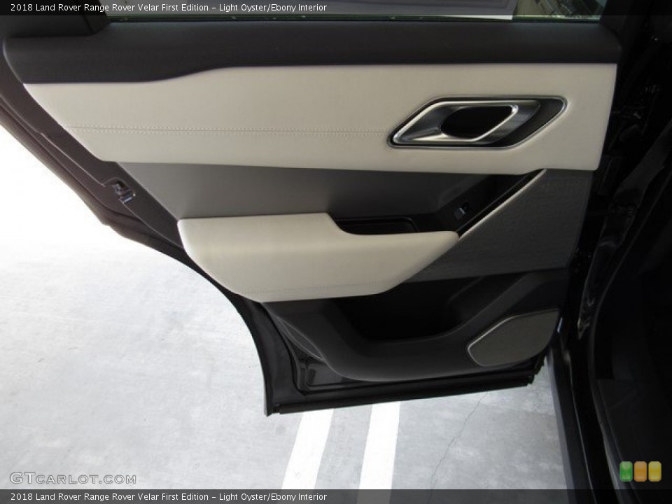 Light Oyster/Ebony Interior Door Panel for the 2018 Land Rover Range Rover Velar First Edition #126647247