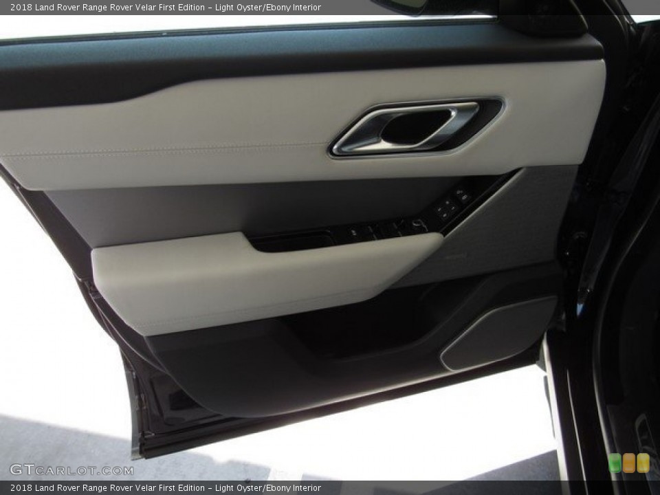 Light Oyster/Ebony Interior Door Panel for the 2018 Land Rover Range Rover Velar First Edition #126647262