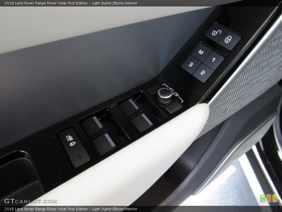 Light Oyster/Ebony Interior Controls for the 2018 Land Rover Range Rover Velar First Edition #126647277