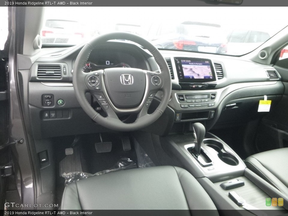 Black Interior Photo for the 2019 Honda Ridgeline RTL-T AWD #126652889