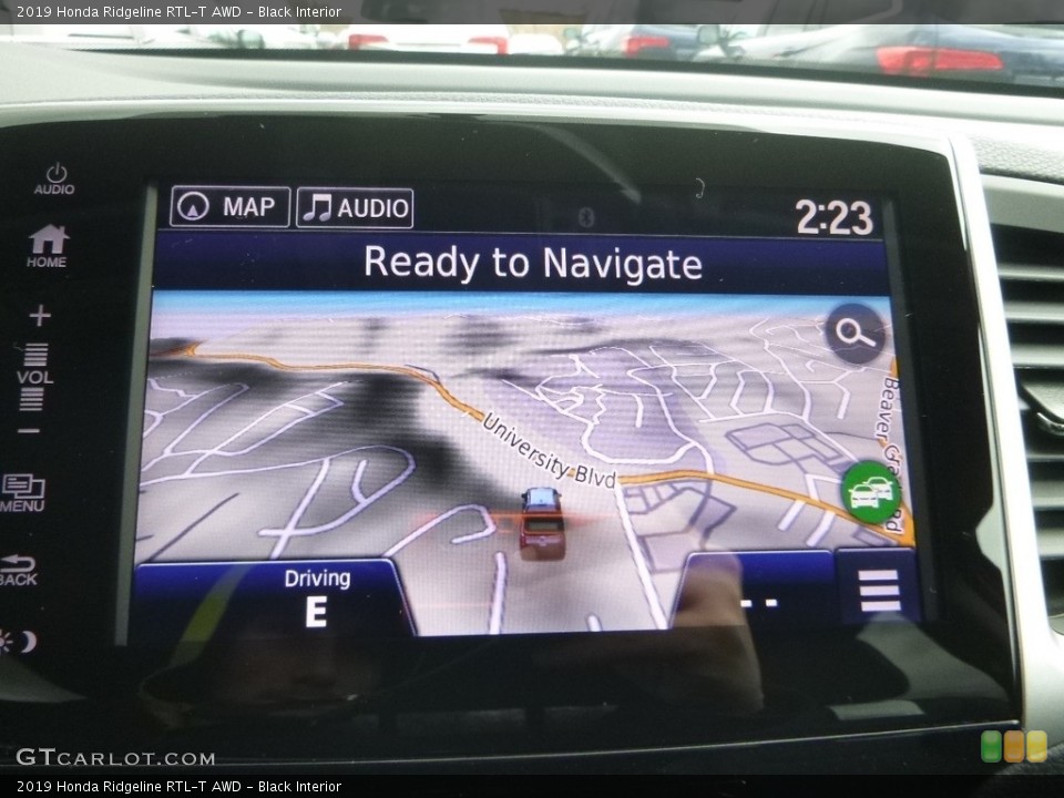 Black Interior Navigation for the 2019 Honda Ridgeline RTL-T AWD #126652961