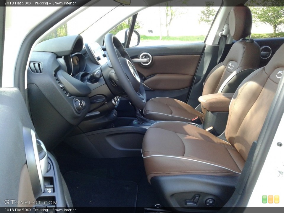 Brown Interior Photo for the 2018 Fiat 500X Trekking #126654368