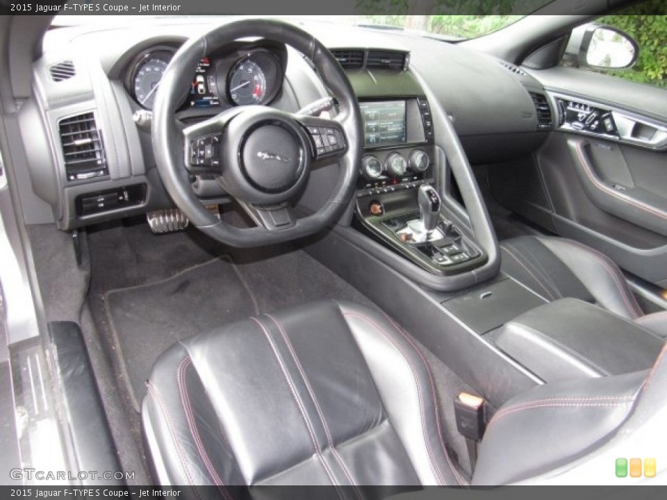 Jet Interior Front Seat for the 2015 Jaguar F-TYPE S Coupe #126657029