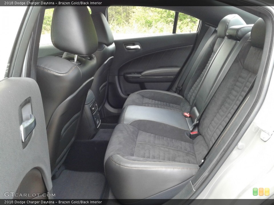Brazen Gold/Black Interior Rear Seat for the 2018 Dodge Charger Daytona #126659462