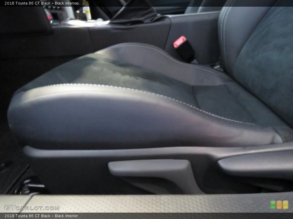 Black Interior Front Seat for the 2018 Toyota 86 GT Black #126666930