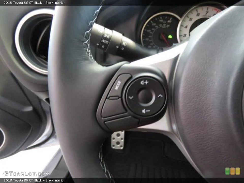 Black Interior Controls for the 2018 Toyota 86 GT Black #126666965