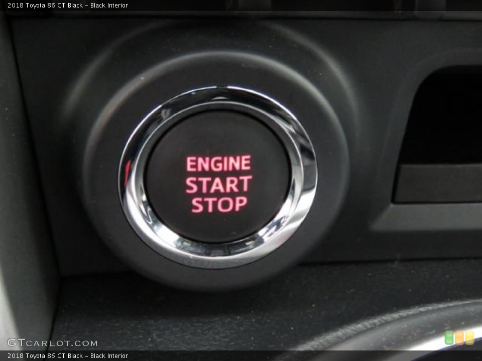 Black Interior Controls for the 2018 Toyota 86 GT Black #126667061