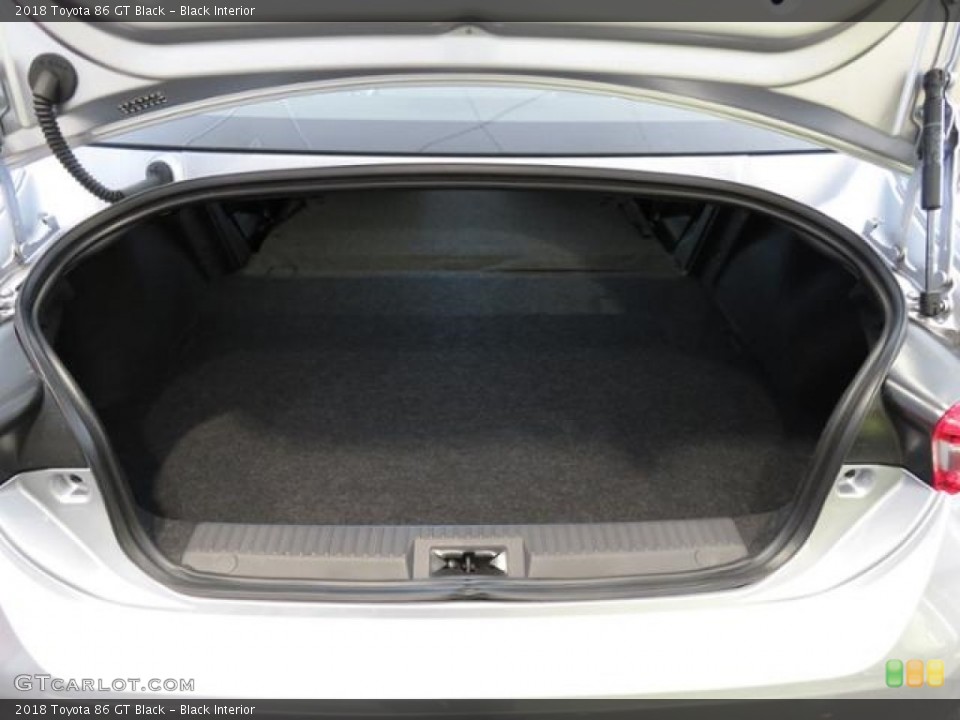 Black Interior Trunk for the 2018 Toyota 86 GT Black #126667124