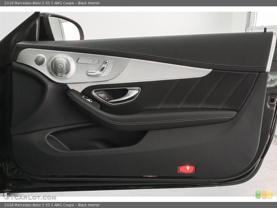 Black Interior Door Panel for the 2018 Mercedes-Benz C 63 S AMG Coupe #126707690