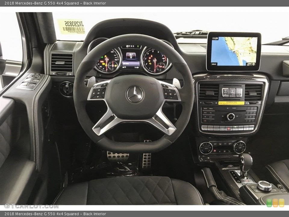 Black Interior Controls for the 2018 Mercedes-Benz G 550 4x4 Squared #126716913
