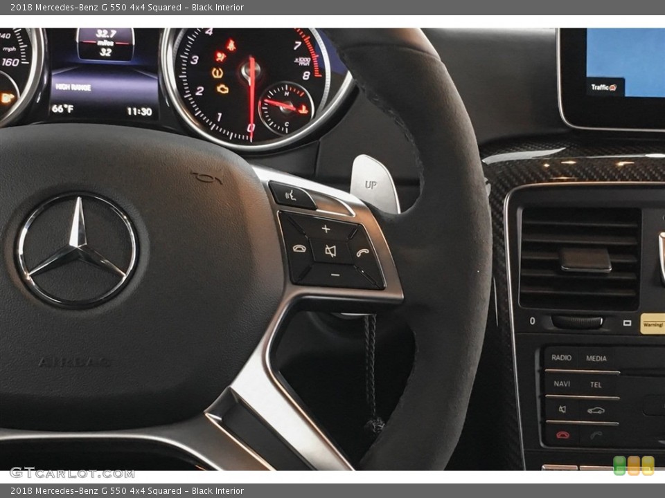 Black Interior Controls for the 2018 Mercedes-Benz G 550 4x4 Squared #126717285