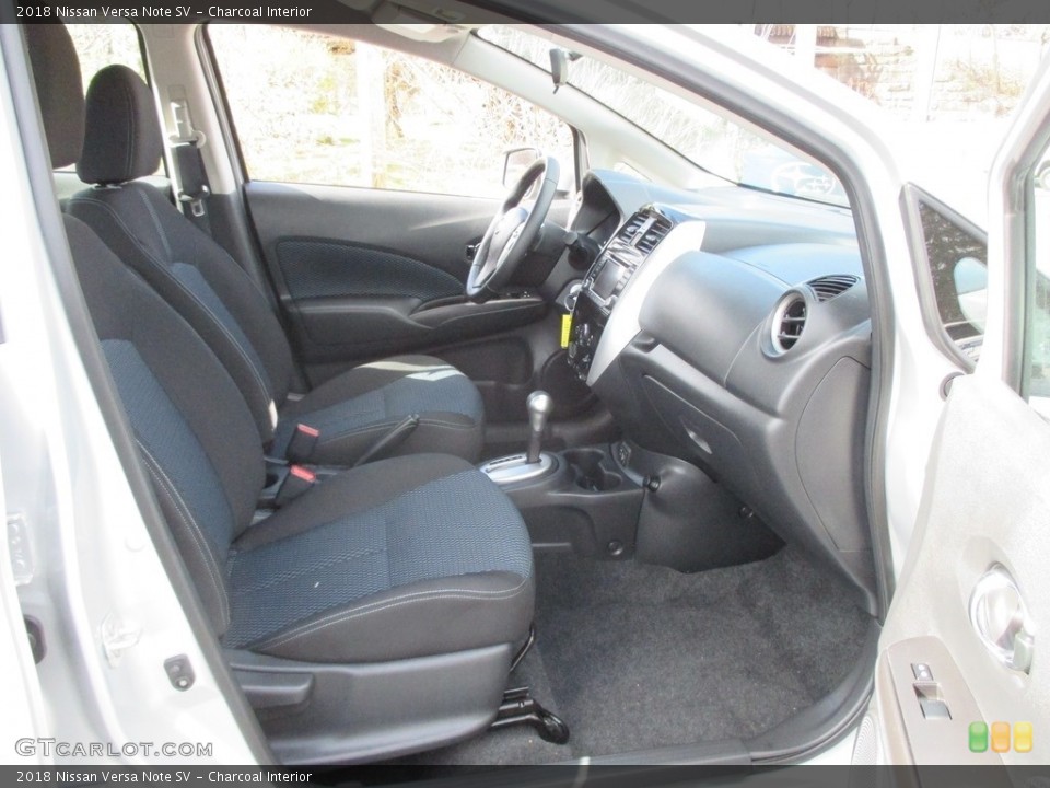 Charcoal Interior Front Seat for the 2018 Nissan Versa Note SV #126717459