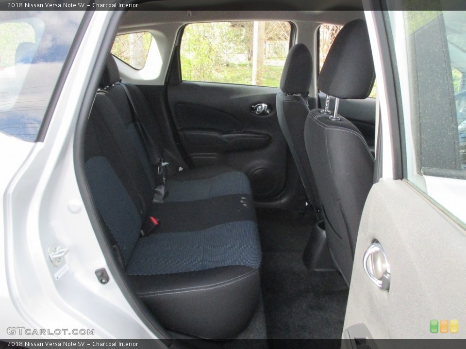 Charcoal Interior Rear Seat for the 2018 Nissan Versa Note SV #126717483