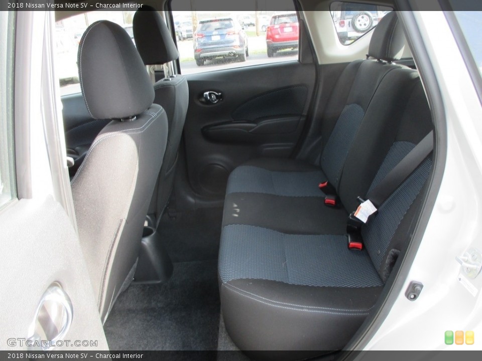 Charcoal Interior Rear Seat for the 2018 Nissan Versa Note SV #126717525