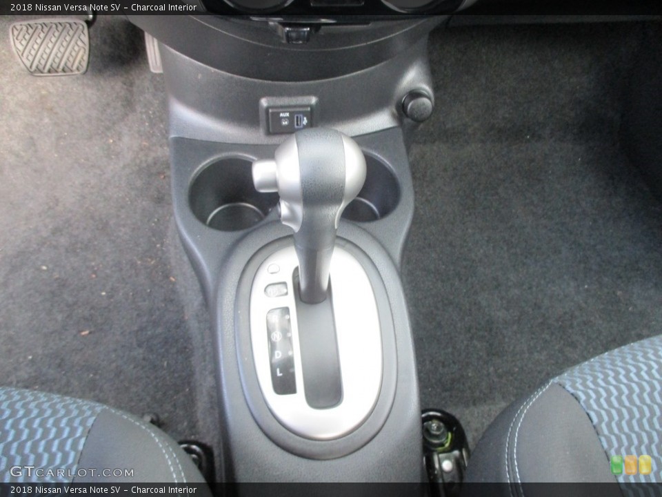 Charcoal Interior Transmission for the 2018 Nissan Versa Note SV #126717657