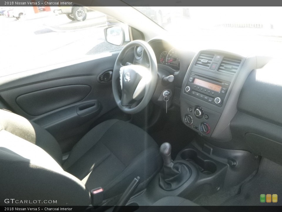 Charcoal Interior Transmission for the 2018 Nissan Versa S #126726333
