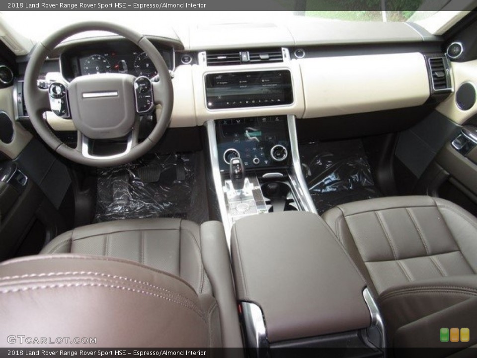 Espresso/Almond Interior Dashboard for the 2018 Land Rover Range Rover Sport HSE #126744981