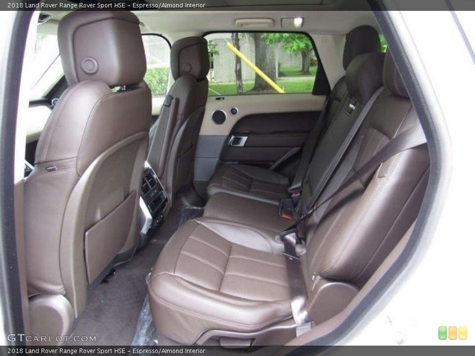 Espresso/Almond Interior Rear Seat for the 2018 Land Rover Range Rover Sport HSE #126745143