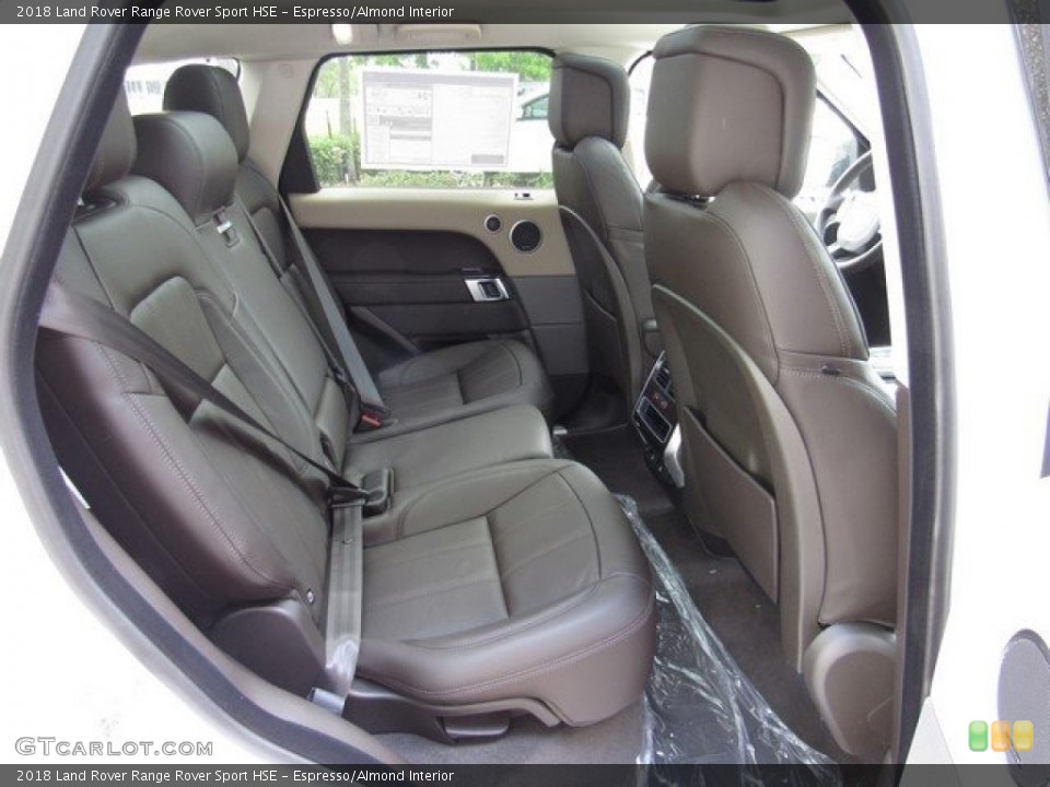 Espresso/Almond Interior Rear Seat for the 2018 Land Rover Range Rover Sport HSE #126745236