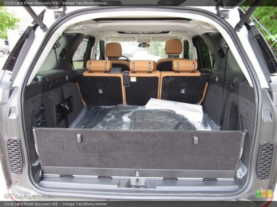 Vintage Tan/Ebony Interior Trunk for the 2018 Land Rover Discovery HSE #126750669