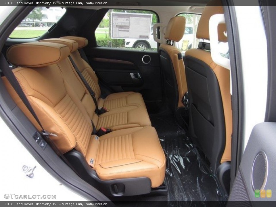 Vintage Tan/Ebony Interior Rear Seat for the 2018 Land Rover Discovery HSE #126750702