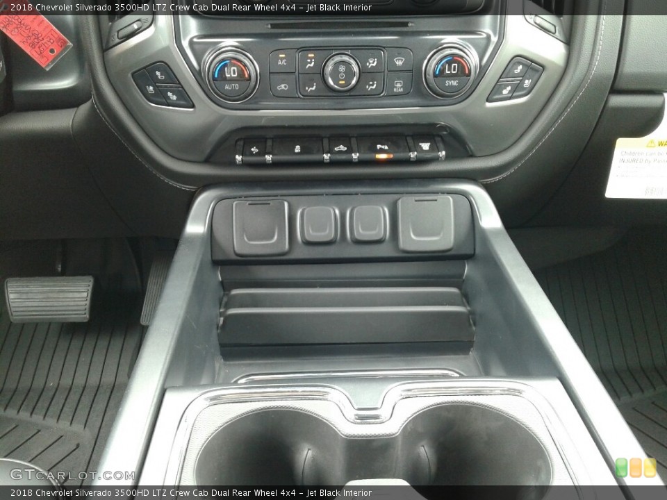 Jet Black Interior Controls for the 2018 Chevrolet Silverado 3500HD LTZ Crew Cab Dual Rear Wheel 4x4 #126759366