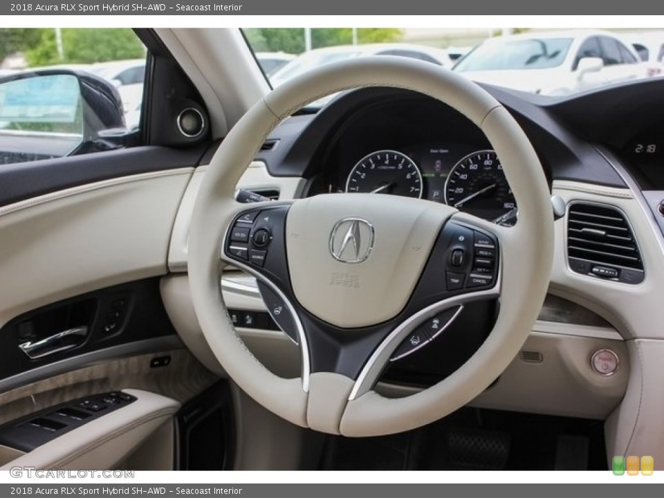 Seacoast Interior Steering Wheel for the 2018 Acura RLX Sport Hybrid SH-AWD #126765356